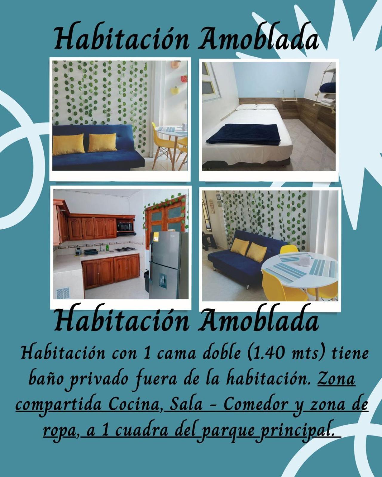 Confortable Habitacion En Apartamento Amoblado 贾丁 客房 照片